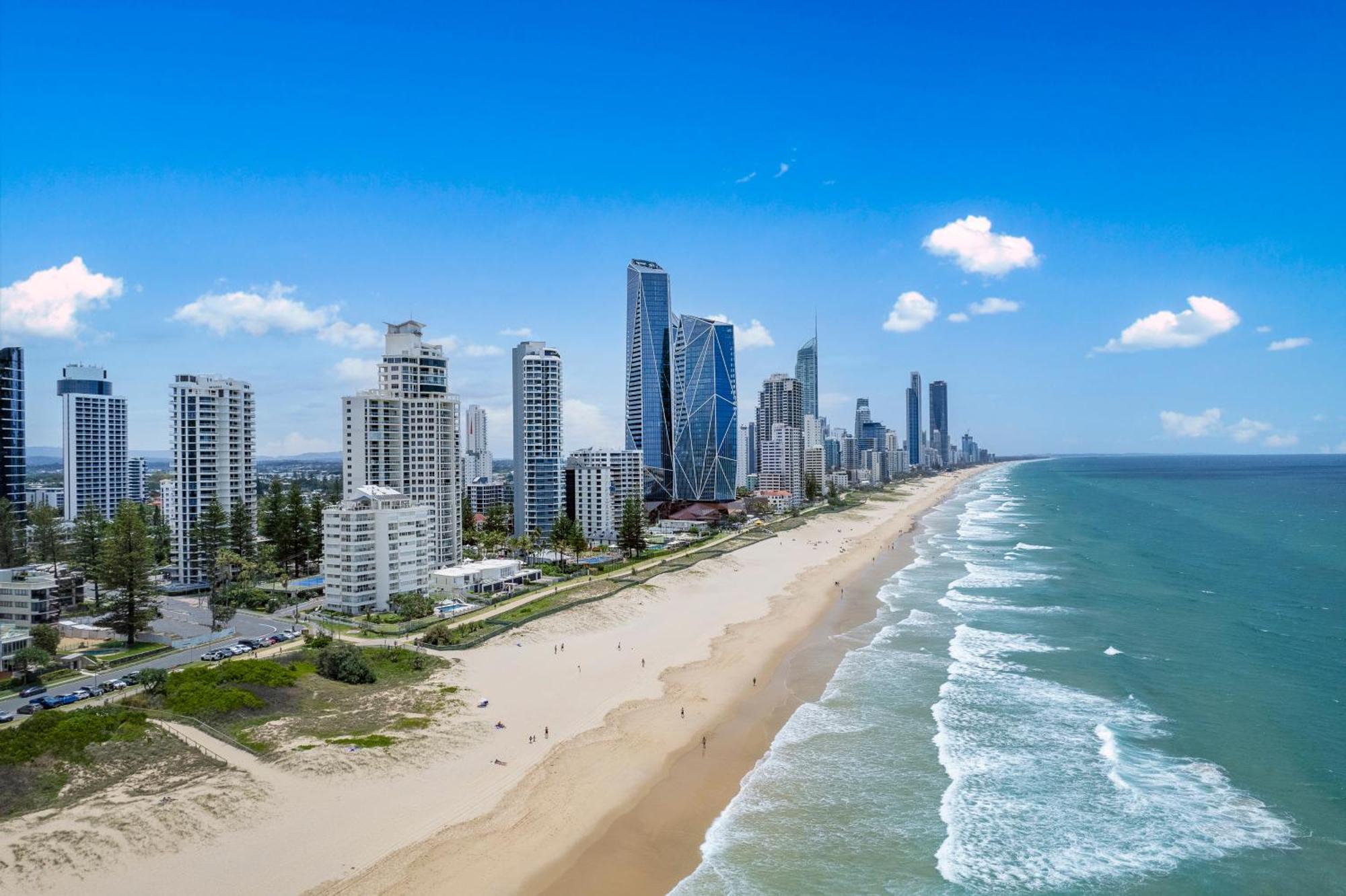 Viscount On The Beach Gold Coast Exterior foto